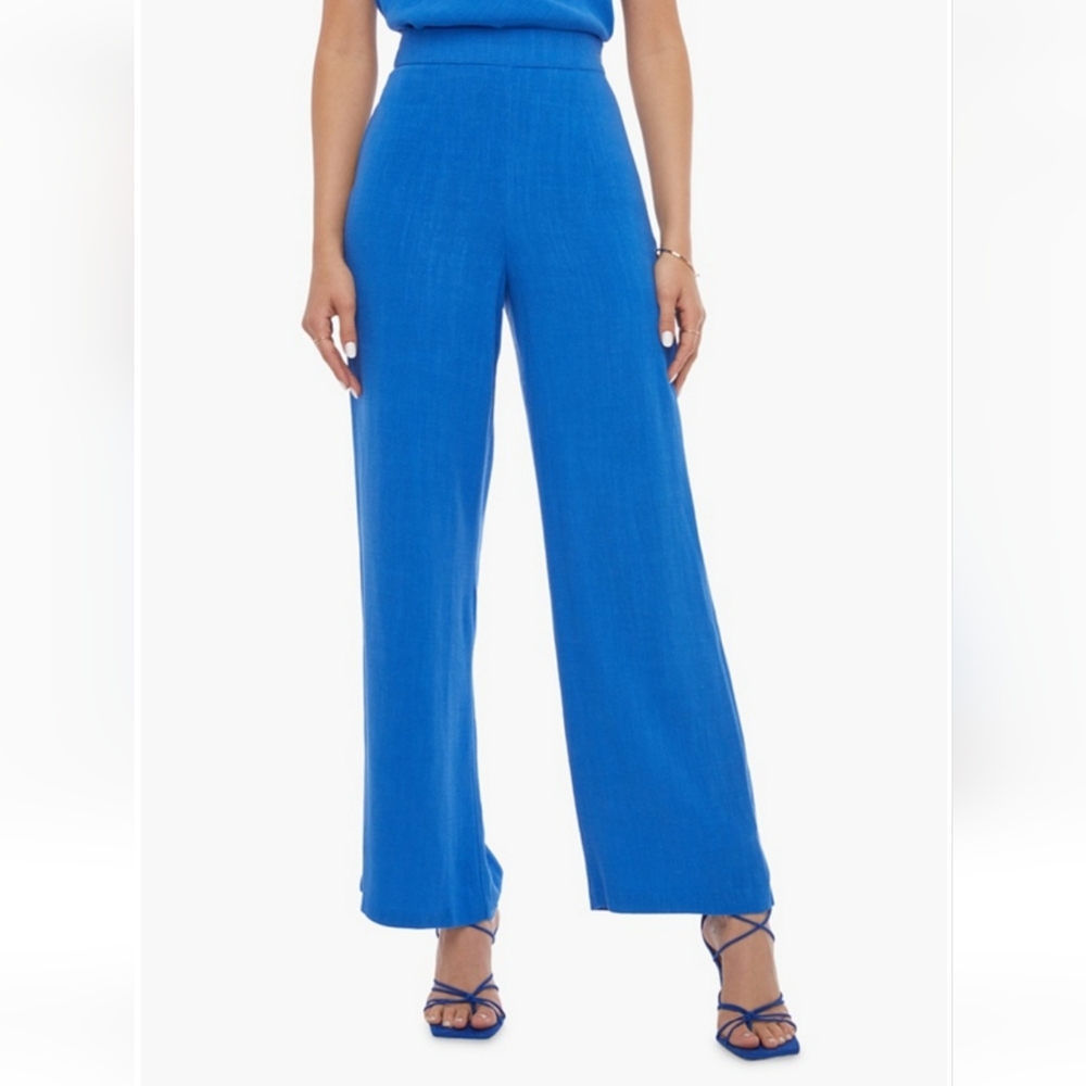 NWT JustFab Straight Leg Pants size XXL Marine Blue
